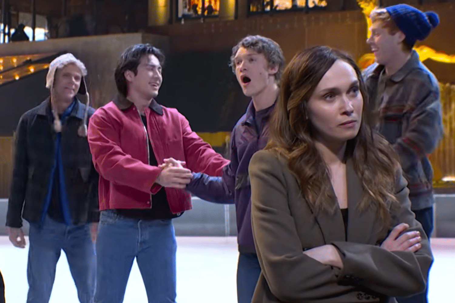 Heated Rivalry Stars Hudson Williams & Connor Storrie Shine on SNL